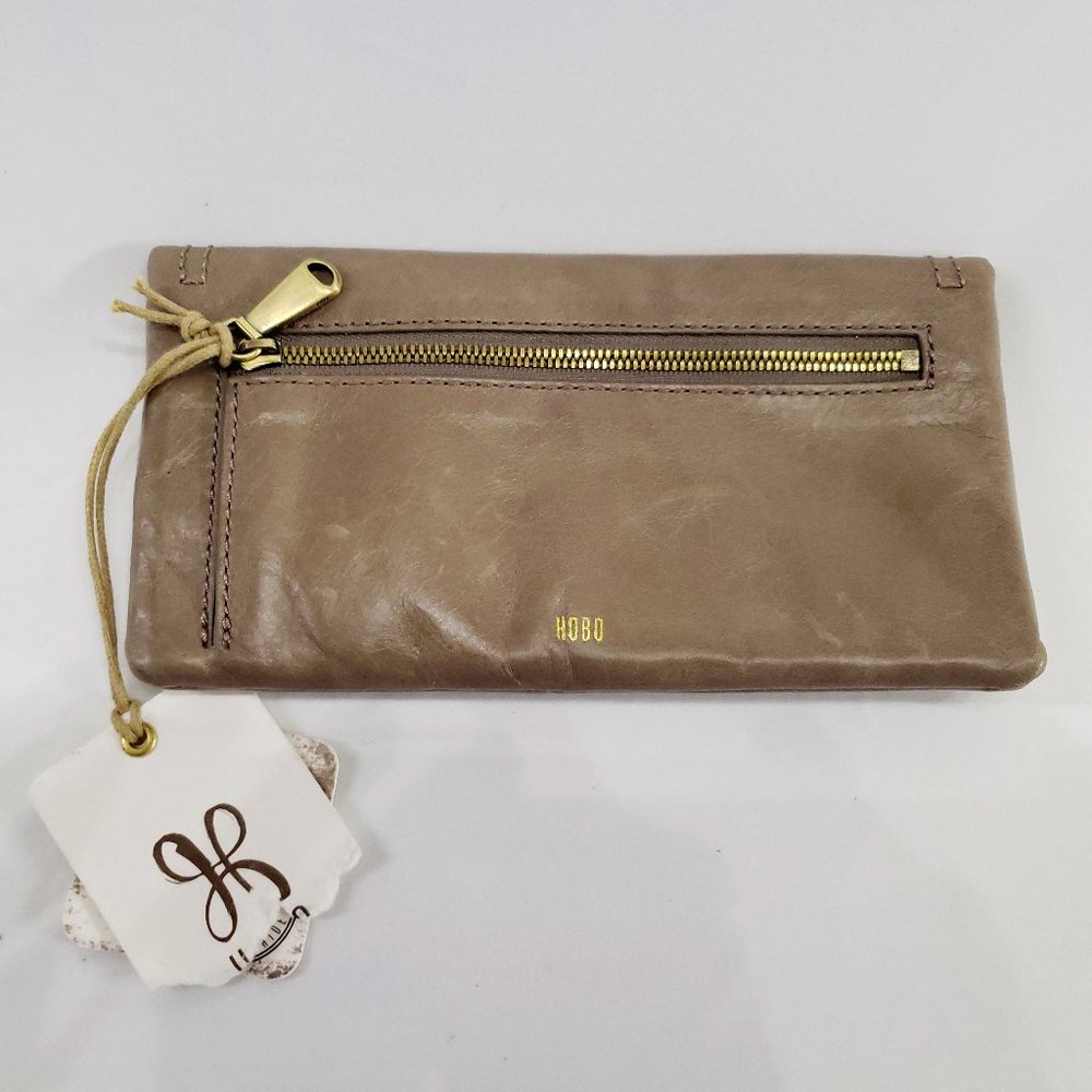HOBO International Cobblestone Leather Wallet Vendor Style VI-32362CSTO